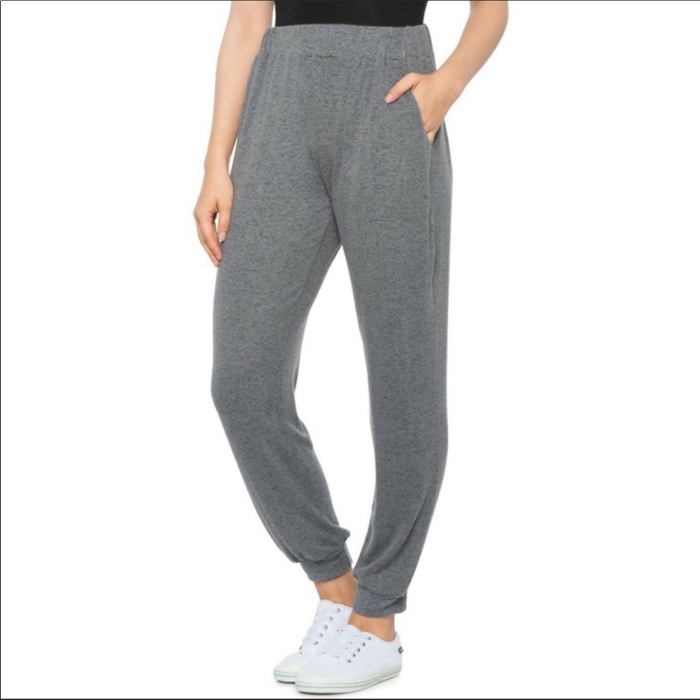 Young Fabulous & Broke buttery soft grey joggers size XS